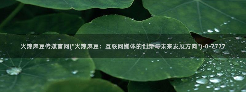 麻豆传媒官网社区：火辣麻豆传媒官网(\